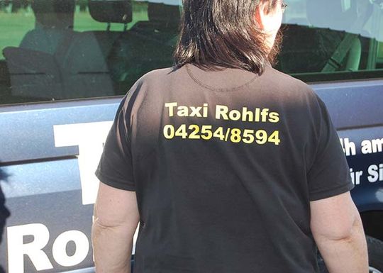 Taxi Rohlfs Fahrerin